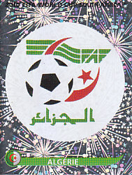 Team Emblem Algeria samolepka Panini World Cup 2010 #221